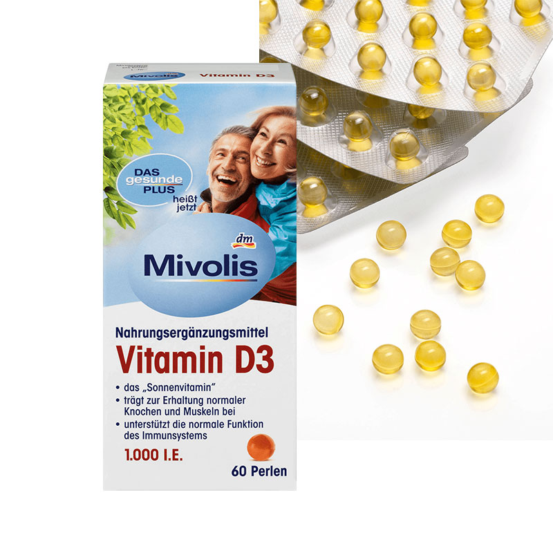 <b>비타민 D</b>3(Mivolis) 60정