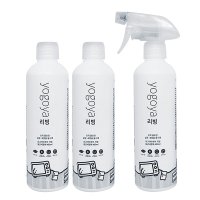 요고야아쿠아 클리너 다목적 주방가스렌지 후드청소 기름때제거 본품1+리필2개 1200ml