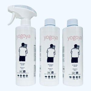 요고야아쿠아 화이트 클리너 다목적 주방가스렌지 후드청소 기름때제거 본품1+리필2개 1500ml