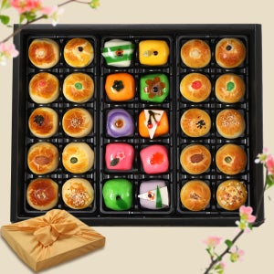 IONE 만주 20구 화과자 10구 선물 세트 고급 수제 부모님 어르신 예비