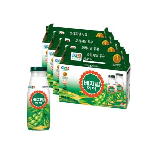 담백한 베지밀A 두유(병) 190ml 40병