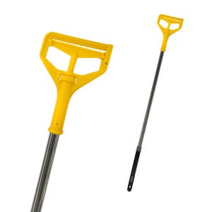 유니크 홀더 + 스텐 자루 (마포대 걸레헤드자루 밀대봉 대걸레)