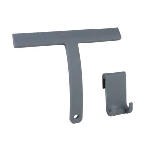 그레이 모던 핸드스퀴지, 유리청소 욕실청소 물기제거 창문닦이 스퀴즈