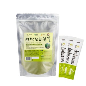 참미소 새싹보리분말 300g 국산 국내산 무농약 가루 초미립자 대용량 새싹보리분말스틱 3포