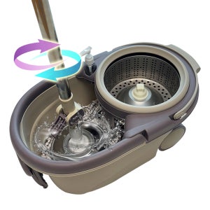 회전물걸레청소기(디럭스) 통돌이 밀대걸레 회전탈수