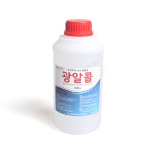 광콜(광 전용 알콜 세척제) 이소프로폴 1L 프라스틱통
