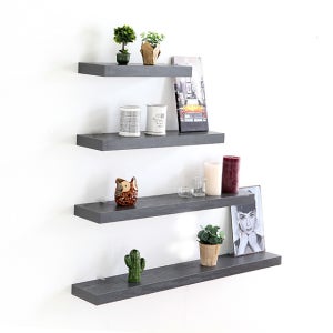 무지주 벽선반 40T 차콜