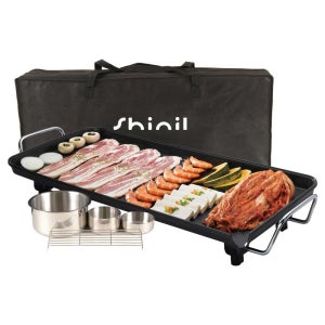 신일 국산 와이드 전기그릴 풀세트 SGP-H87NK 전기팬 고기불판