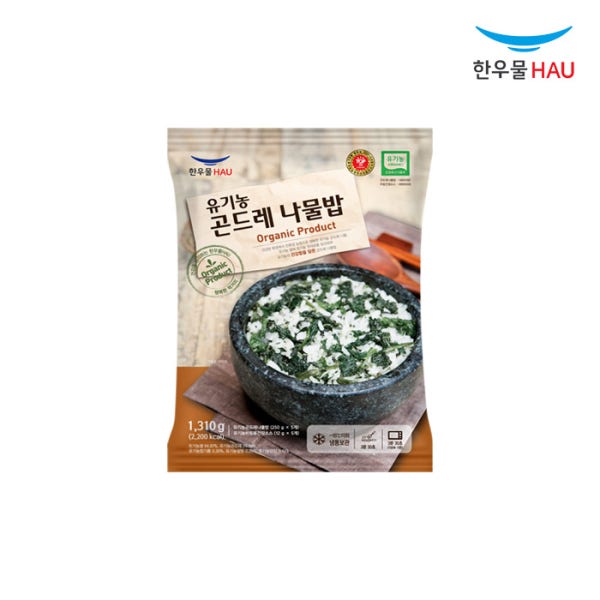 한우물 코스트코 유기농 곤드레 나물밥 1310g (262g x 5개입)