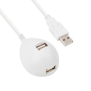 USB 연장케이블 스탠드형 충전포트 연장선 NMC-US210W