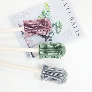 실리콘 젖병솔 텀블러 세척솔 병솔