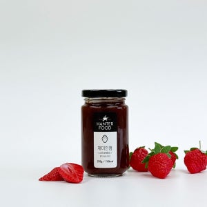 한터식품 국내산 무설탕 수제 딸기잼 250g