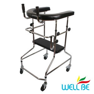 웰비 어깨 보행 보조차 / U자형 보행보조기 환자보행기 환자재활보행차