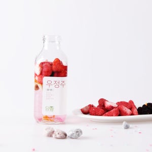 딸기 담금주키트 500ml 1병(담향 우정주)