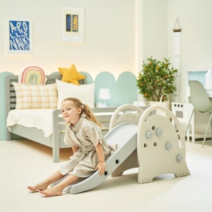 카라즈 공룡 2in1 유아 아기 미끄럼틀 실내놀이터