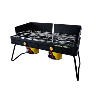 스노우라인포터블트윈버너(블랙)