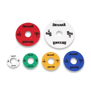 우에사카 IWF 저중량 원판 0.5kg 1kg 1.5kg 2kg 2.5kg 5kg 세트 I 바벨원판
