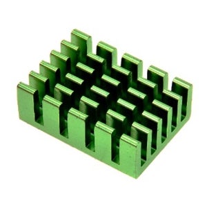 CS COOLERTEC MEMORY ICETOP-AL5 그린 VGA 램 방열판/광택 그린 히트싱크/방열판/알루미늄