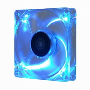 CS COOLERTEC IceBlue IB8015DX-3P/4P Silent 케이스 팬쿨러/80mm 블루 LED팬/Long life Hypro Bearing