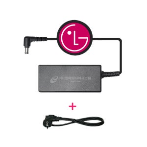 LG 모니터 어댑터 19V 2.1A 40W 전원 케이블 포함 24MP88GM 24MP88HV 24MP88TM