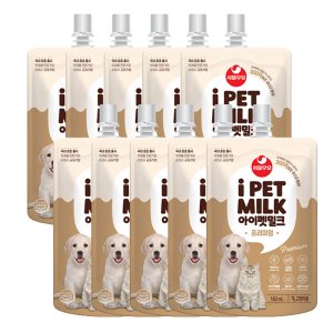 (유통기한:25년 9월 26일) 서울 우유 아이펫밀크 우유 프리미엄, 180ml, 10개