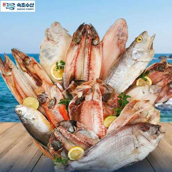 속초수산 반건조생선 볼락 열기 가오리 참가자미 임연수 서대 박대 우럭 민어 코다리 양미리