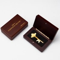 순금열쇠 미니우드케이스 3.75g 행운 황금 금열쇠 퇴직기념선물