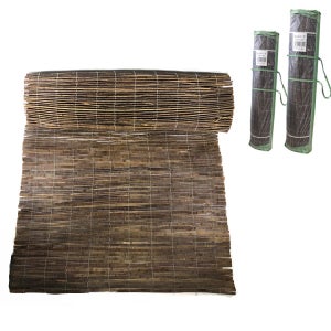 나무 울타리 장식 150x300cm 200x300cm 울타리발 싸리발 파티션 싸리 정원 휀스 용 문발 칸막이 앤틱 인테리어 햇빛 가리개