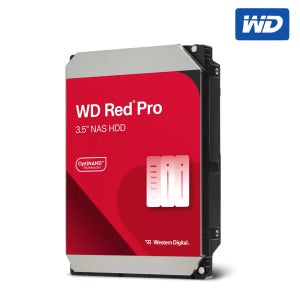 WD4005FFBX WD RED Pro 데스크탑 Nas 서버용 하드디스크 256MB, 4TB