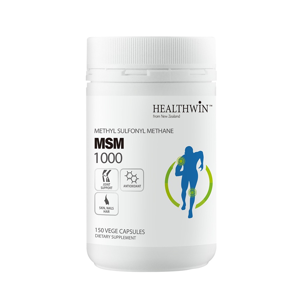 <b>헬스윈</b> 뉴질랜드 식이유황 <b>MSM</b> 1000 150캡슐