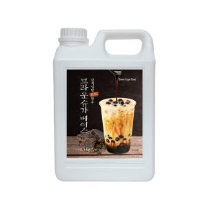 대만산 흑당시럽 브라운슈가 베이스 2.5kg 6개