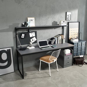 베른 게이밍 서재 노트북 책상 1인용 2인용