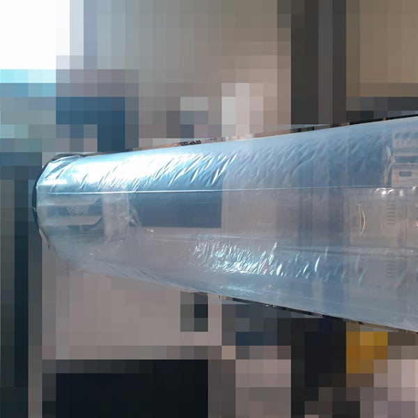 에어컨 비닐터널 바람 통로 김장 봉투 긴 비닐 다용도 터널 1호 일반형 (HDPE) 15m