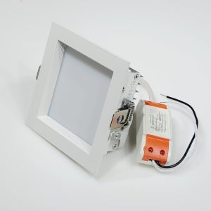 황제라이팅 LED 100mm(4인치) 8W EL5401 사각매입등 매립등 사각다운라이트