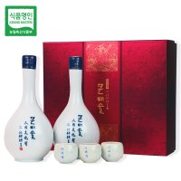 문배주양조원 문배술 특1호 40도 400ml 2본 잔3