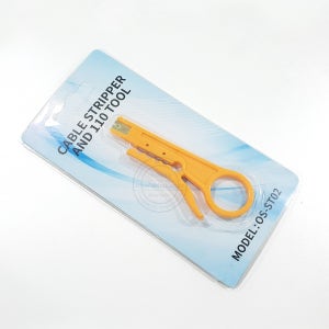 UTP 스트리퍼 탈피기_완포장용 OS-ST02(노랑) IDC 간이공구