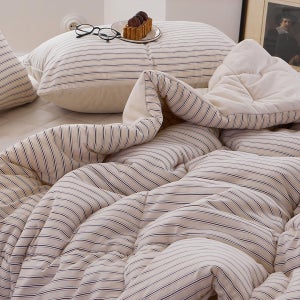 먼지없는 사계절 차렵이불 간절기 침구 고밀도 겨울 극세사 순면 침구세트 S