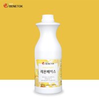 대담 베네톡 과일음료농축액베이스1.8kg 레몬 (에이드,스무디,쥬스 )