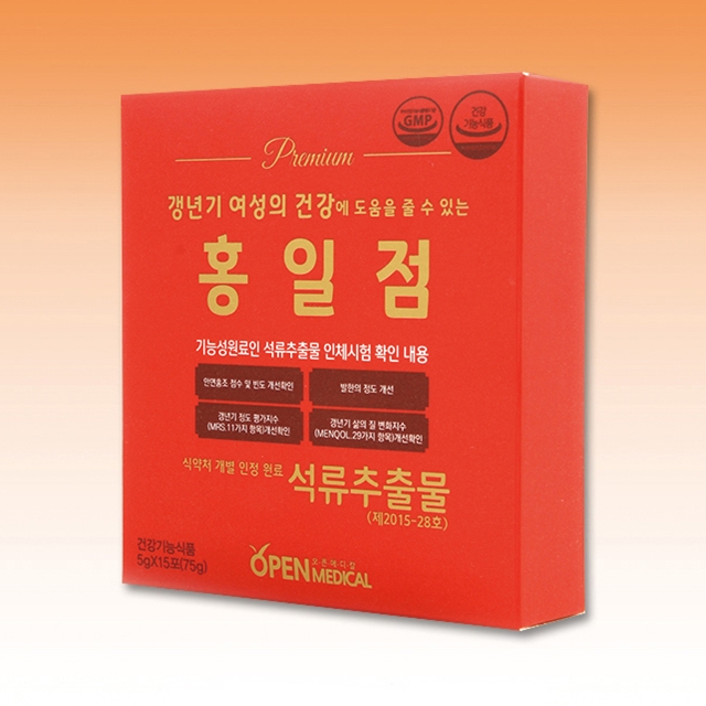 홍일점 갱년기 여성 건강기능식품 5g X 30포 1세트(1개월분) 석류 추출물+9가지 부원료