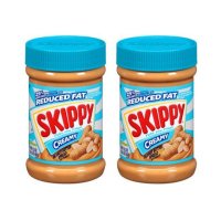 Skippy 스키피 저지방 피넛 버터 크리미 땅콩잼 16.3oz(462g) 2개