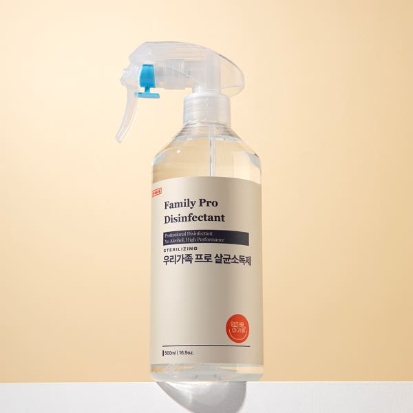 엄마랑아기랑 우리가족 프로 살균소독제 500ml (전문사용자용)