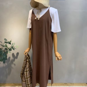 (당일배송) 오텀 뷔스티에 원피스