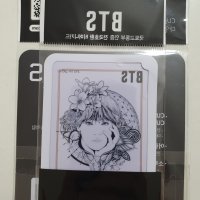 방탄소년단 BTS 굿즈 시즌 3 2019 일러스트 티머니 교통카드 뷔 한정판