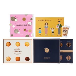 신라명과 쿠키선물세트 20종 선물용쇼핑백