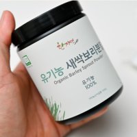 따따베 한자연 겨울새싹보리 국내산 유기농 새싹 보리 효능 분말 100g