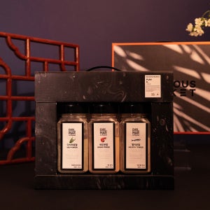 천연조미료 선물세트 3종 딜리GIFT블랙라벨 조미료세트 (새우 멸치 다시마)