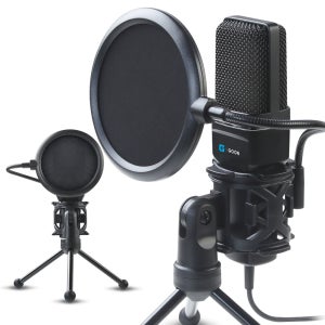 G-GOON VM-700 콘덴서 스탠드 마이크 방송최적화 유투버 팟캐스트 아프리카 토크온