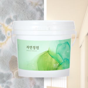 자연정원 곰팡이 방지 제거 규조토 페인트 결로방지 셀프 벽지 가구 천연 황토 화이트10kg