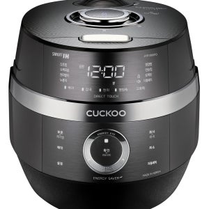 쿠쿠 1등급 10인용 압력 밥솥 스테인리스 커브드 내솥 CRP-JHR1060FD