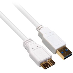 넥시 USB3.0 마이크로B USB케이블 외장하드케이블 1m, 1개